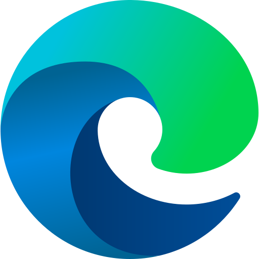 Logo przeglądarki Edge.