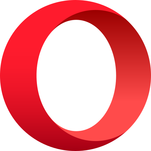 Logo przeglądarki Opera.